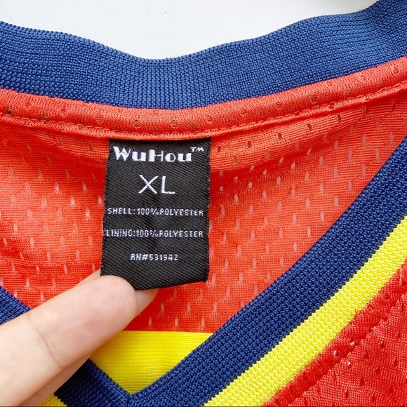 Y2K 2000s MONTAUK The End Basketball Jersey - Picture 6 of 6